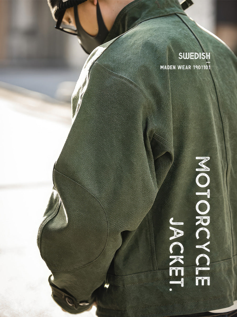 Retro Swedish Motorcycle Jacket Retro Swedish Motorcycle Jacket