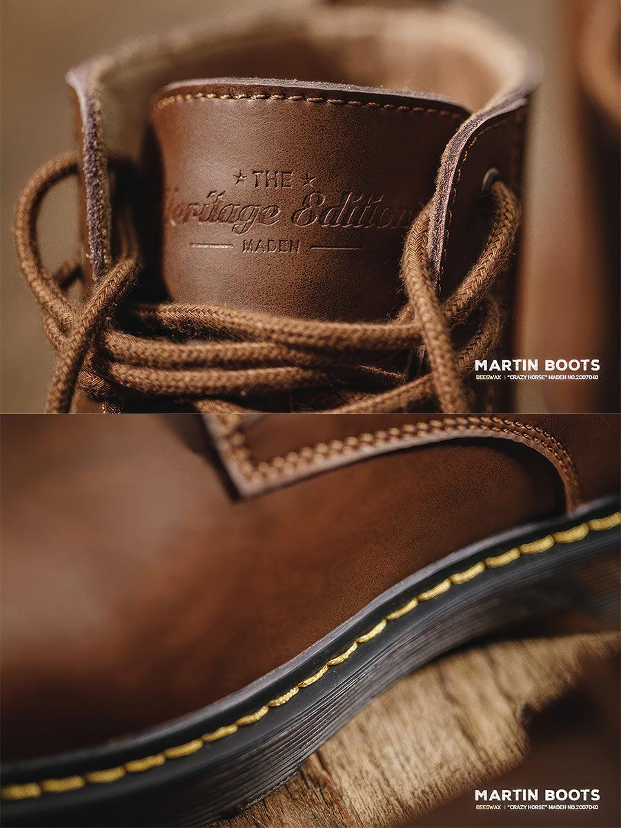 Heritage Edition Brown Martin Boots display picture 2
