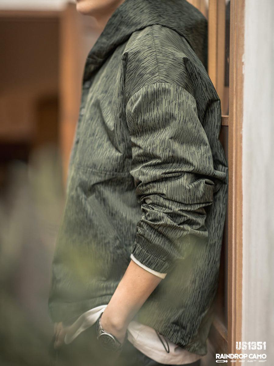 希少50s  Camo Parka Rare 50s Vintage British Army 2nd Pattern Middle Parka - X