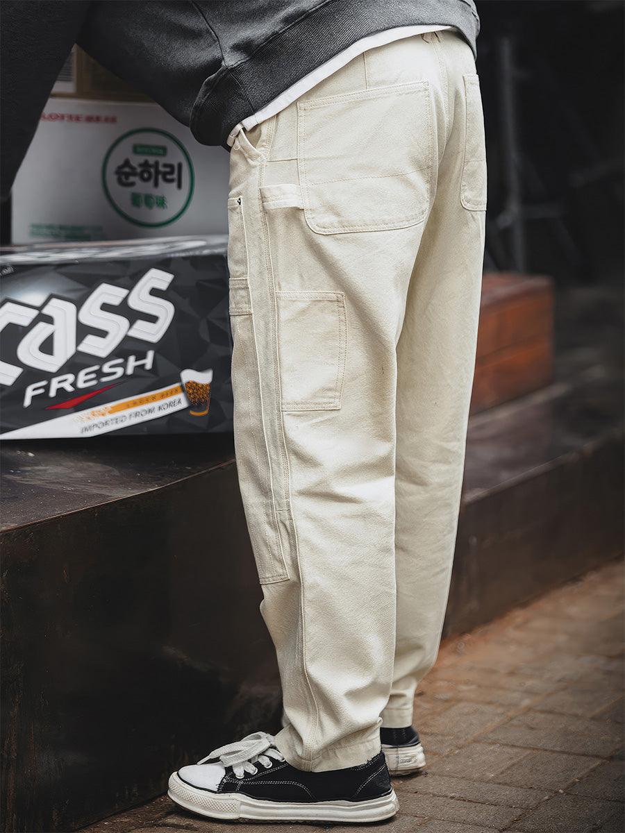 パンツ louren military work pants white/m military work pants – louren store