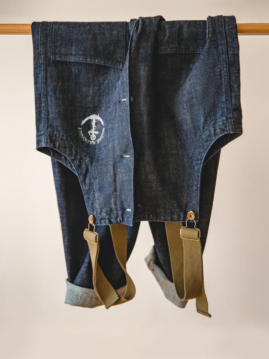 Retro US Navy Deck Overalls